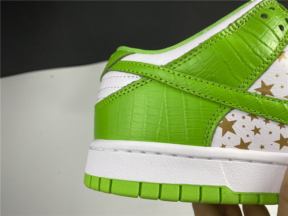 Supreme x SB Dunk Low Mean Green - Image 4