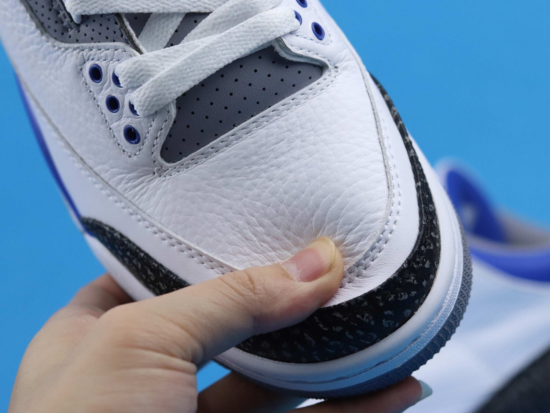 AJ3 Retro Racer Blue - Image 5