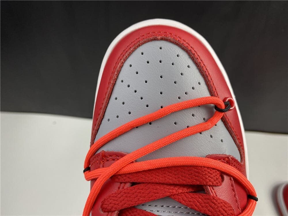 Dunk Low Off-White University Red - Image 15