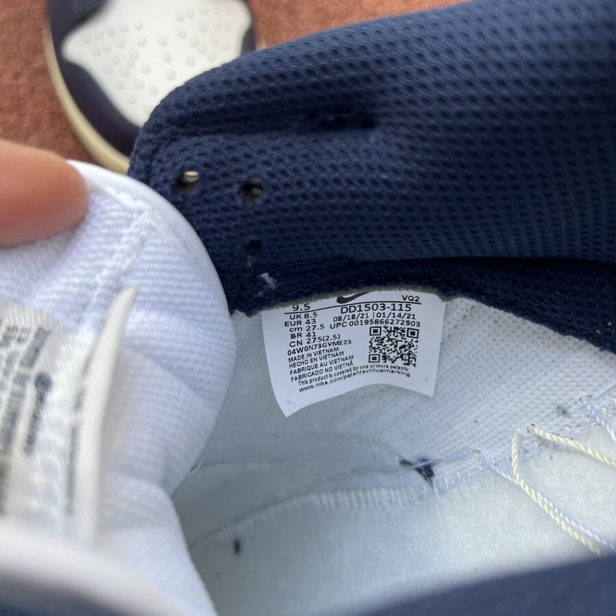Dunk Low Vintage Navy - Image 3