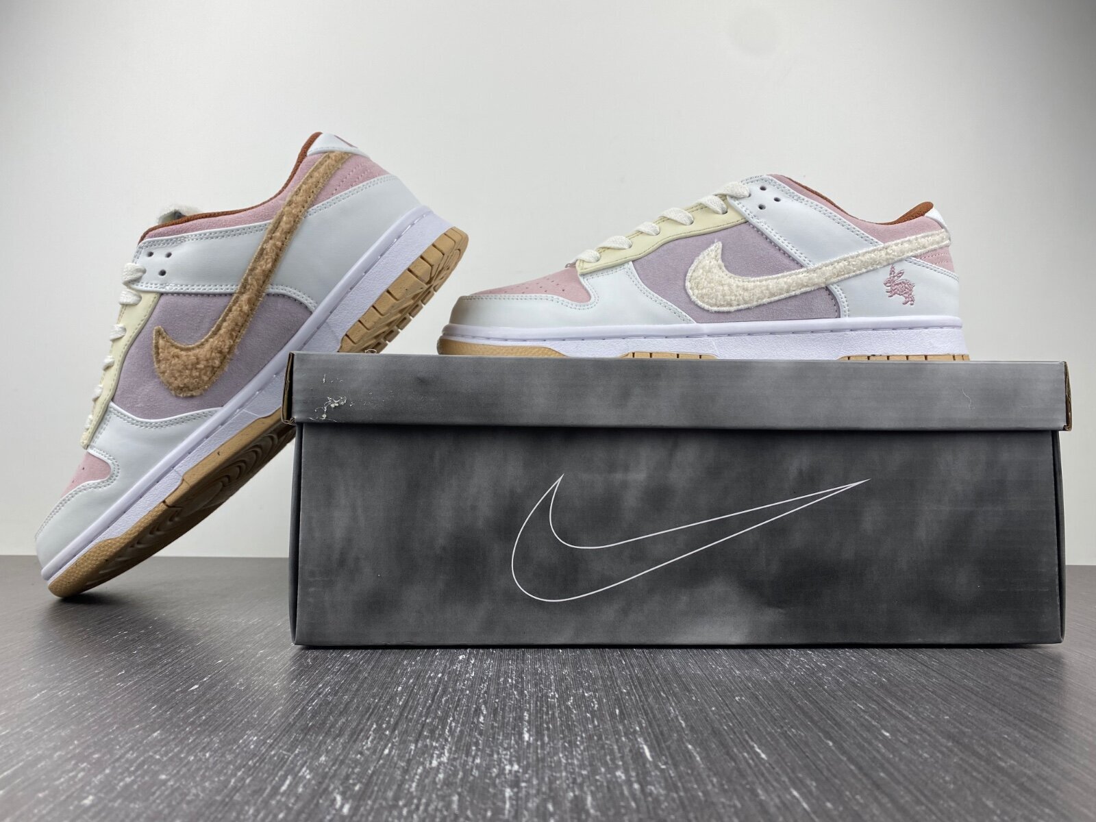 Dunk Low Retro PRM Year of the Rabbit Fossil Stone - Image 4