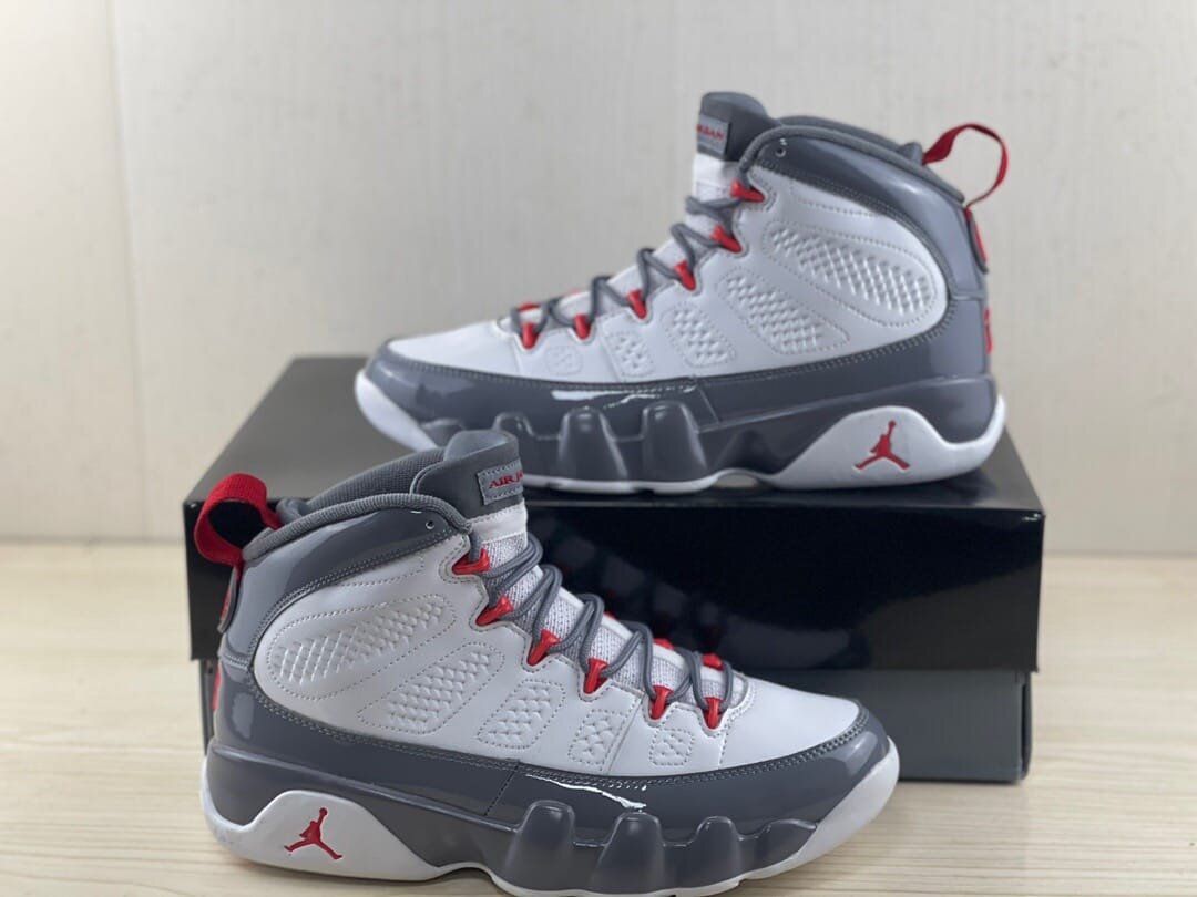 AJ9 Retro Fire Red - Image 10
