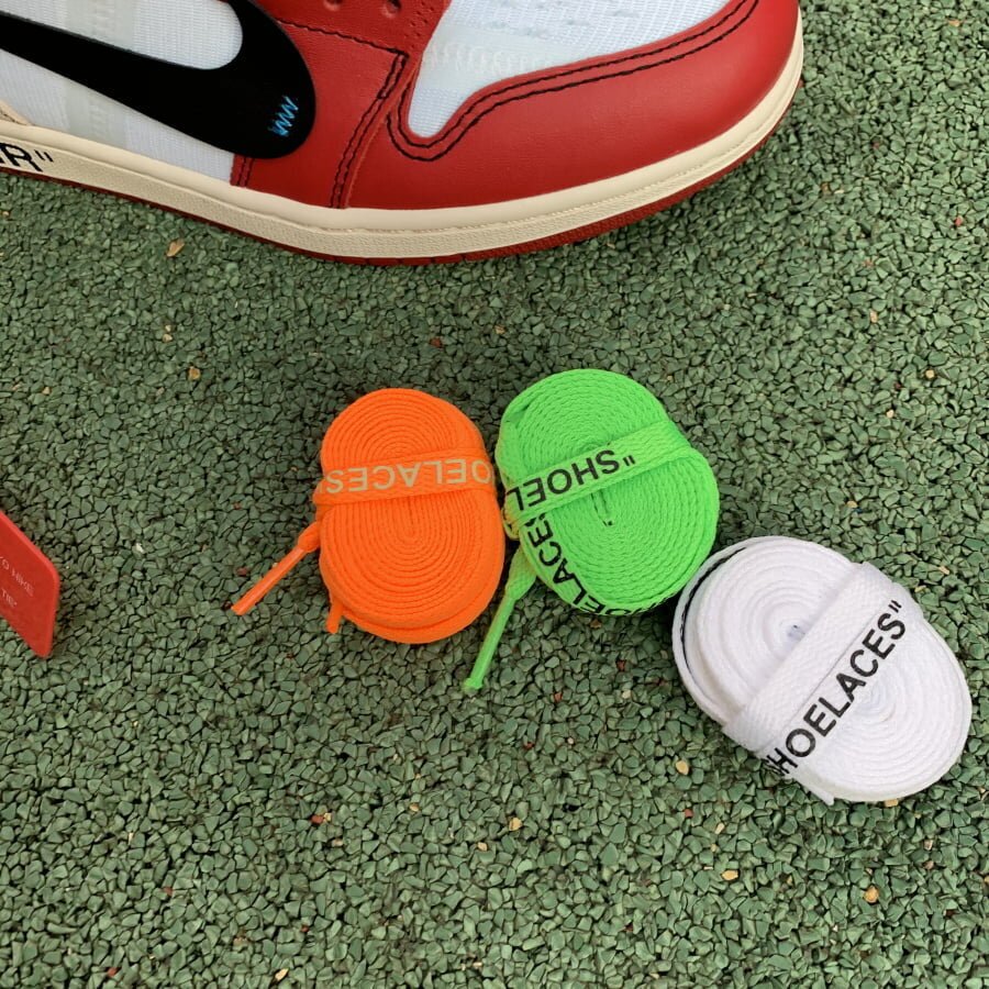 OFF WHITE AJ1 Chicago Red Extended Size - Image 6