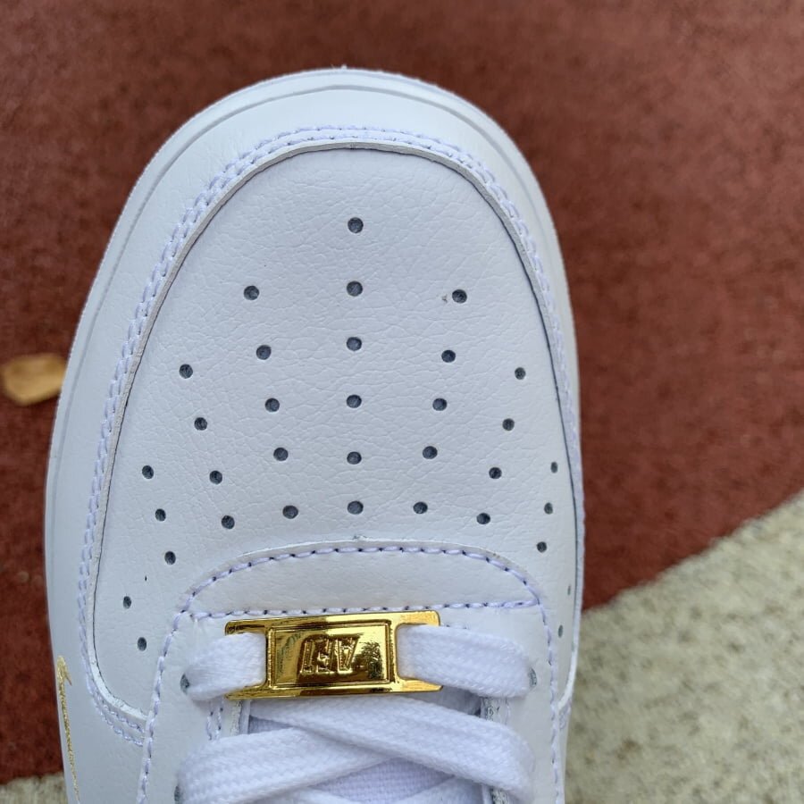 Air Force 1 Low White Grey Gold - Image 7