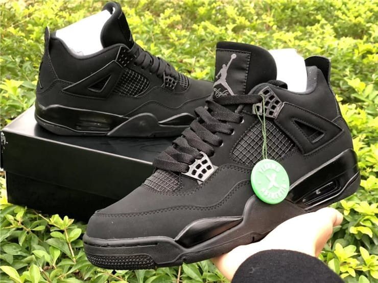 AJ4 Retro Black Cat Extended size - Image 9