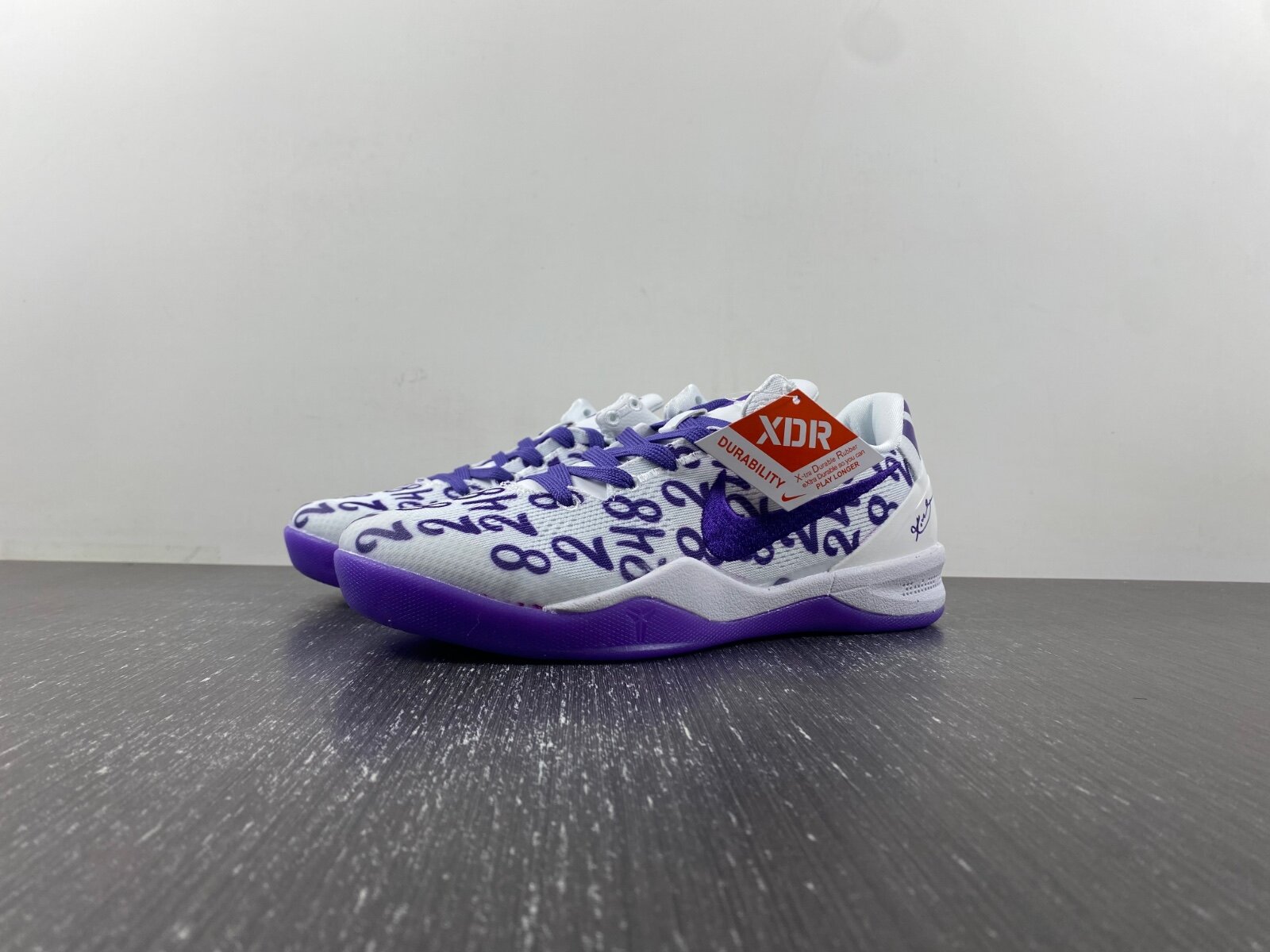 Kobe 8 Protro White Court Purple - Image 19