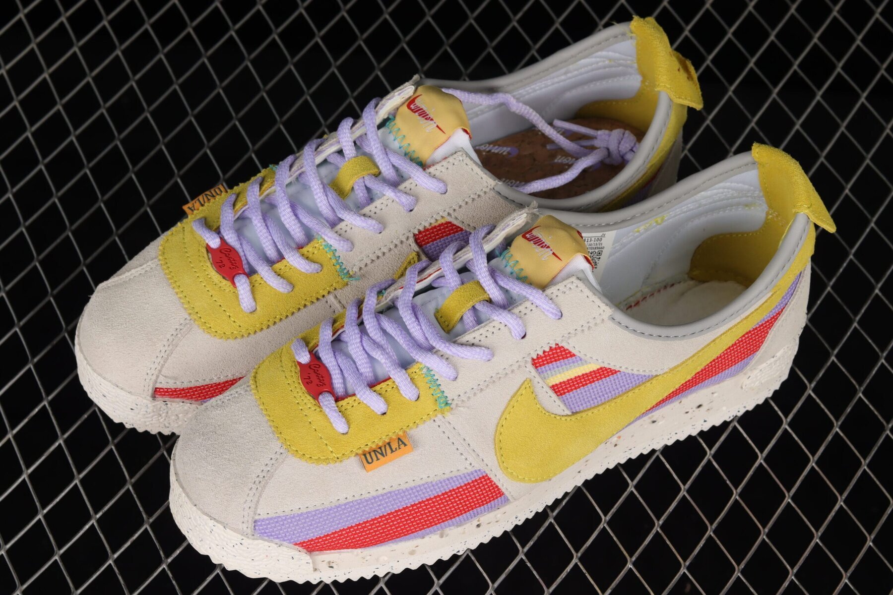 Union x Cortez Yellow Purple Red - Image 10