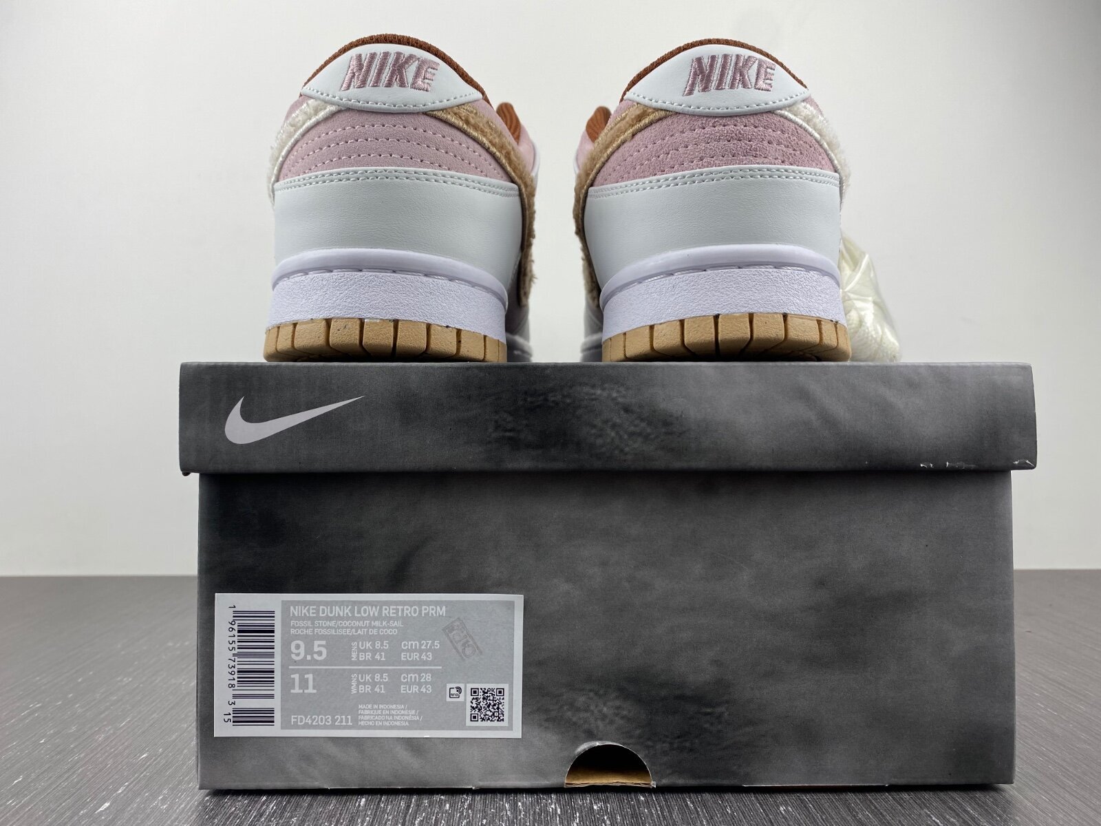 Dunk Low Retro PRM Year of the Rabbit Fossil Stone - Image 2