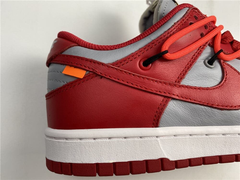 Dunk Low Off-White University Red - Image 18