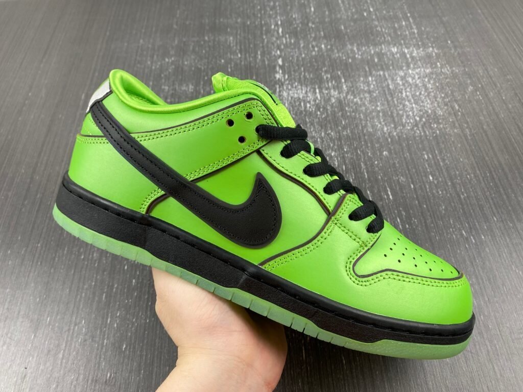The Powerpuff Girls x SB Dunk Low “Buttercup"