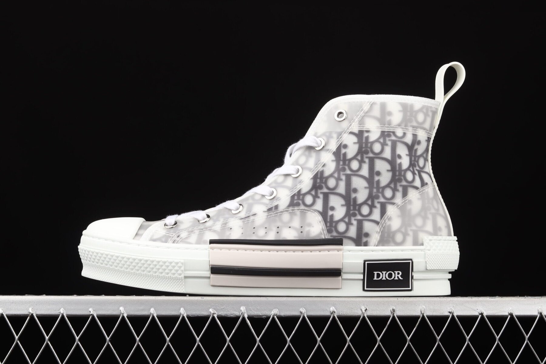 Dior B23 High Top Logo Oblique - Image 13