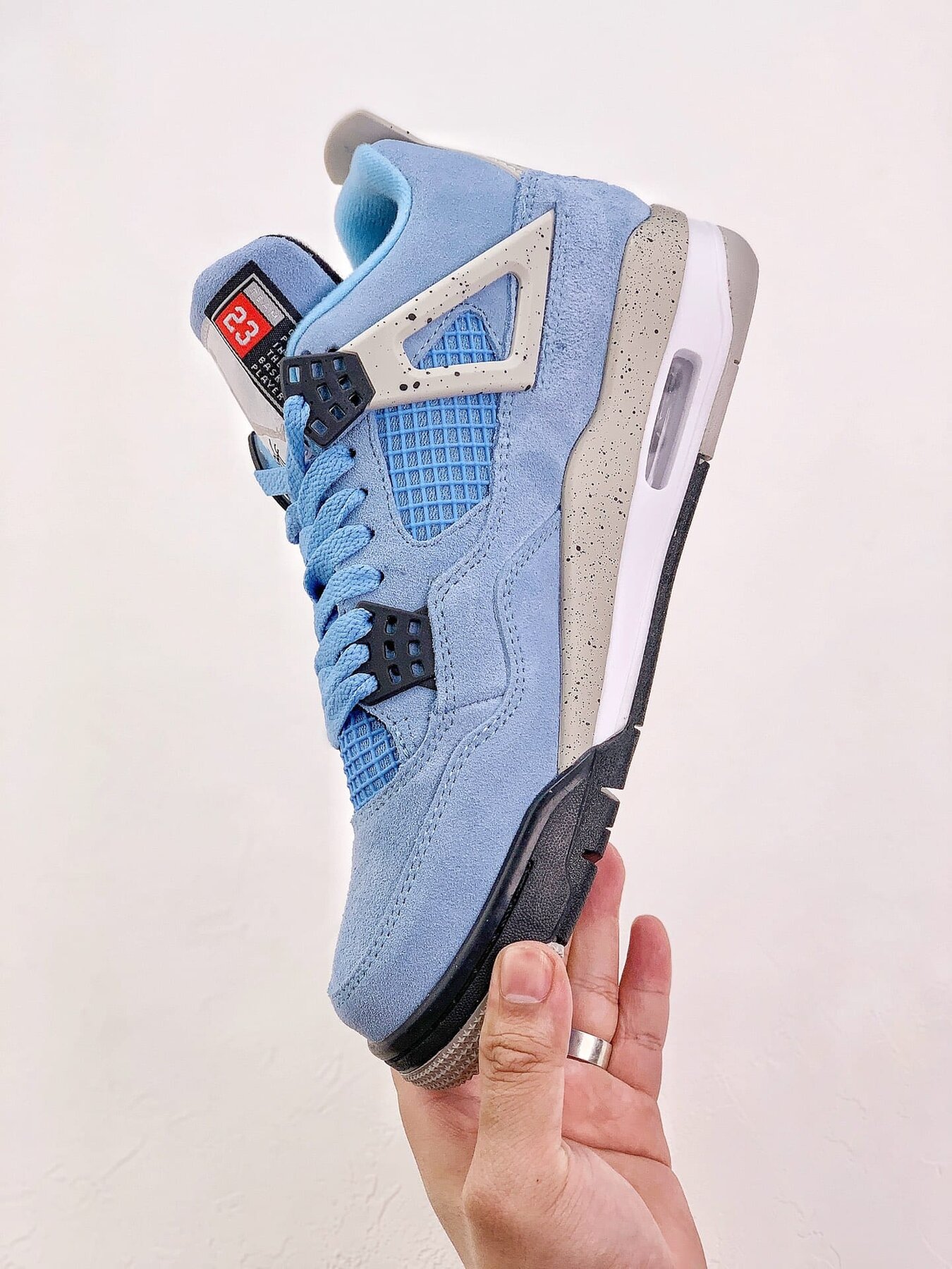 AJ4 Retro University Blue Extended Size - Image 10