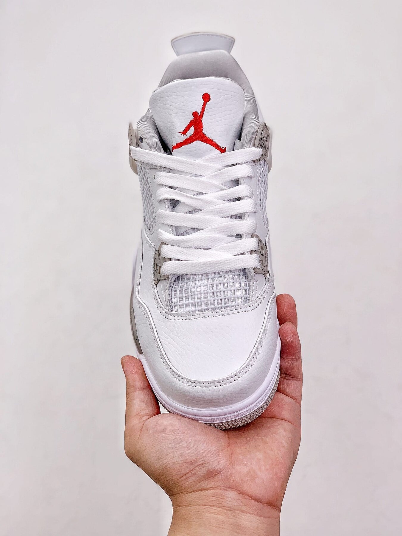 AJ4 Retro White Oreo extended size - Image 10