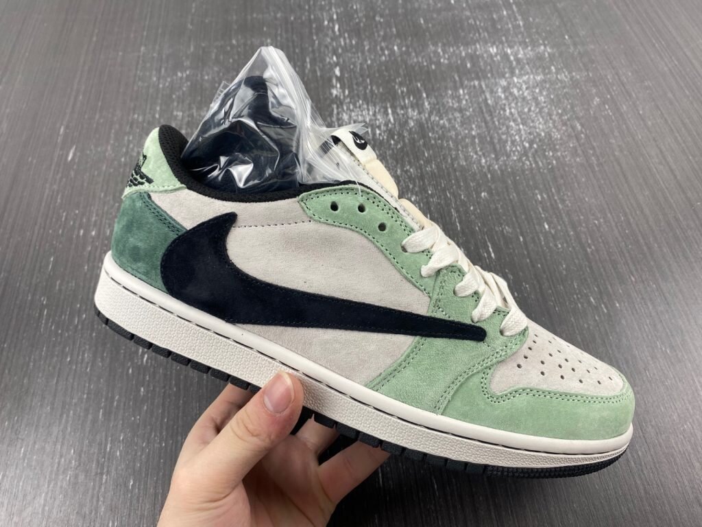 TS x AJ1 Green Black