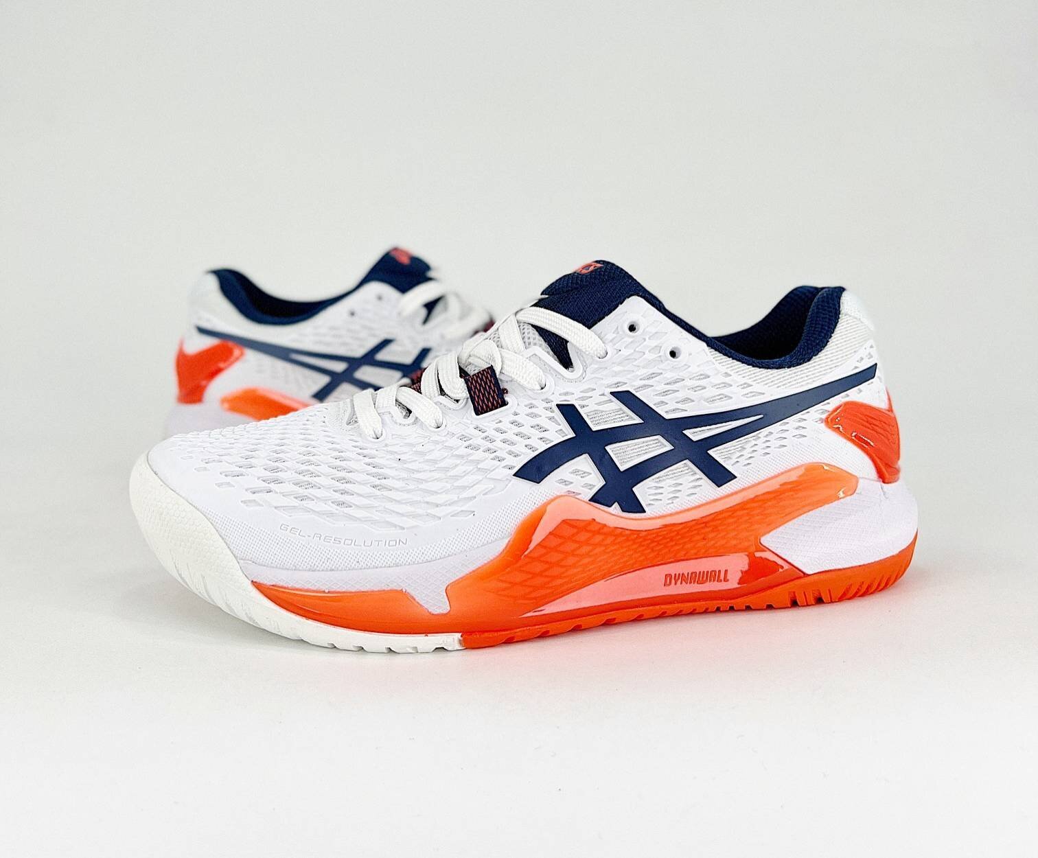 ASICS Gel-Resolution 9 Clay White/Orange - Image 5