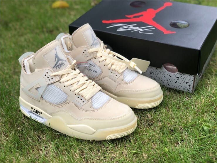 AJ4 Retro Off-White Sail Extended Size - Image 17