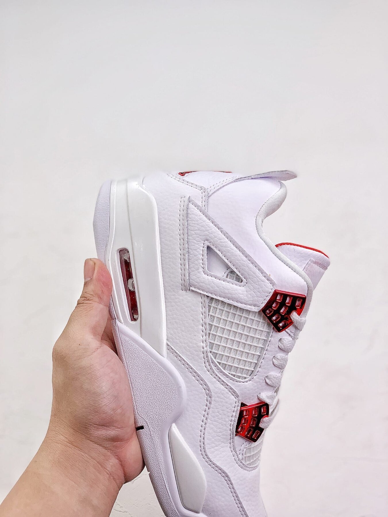 AJ4 Retro Metallic Red Extended size 14 - Image 9