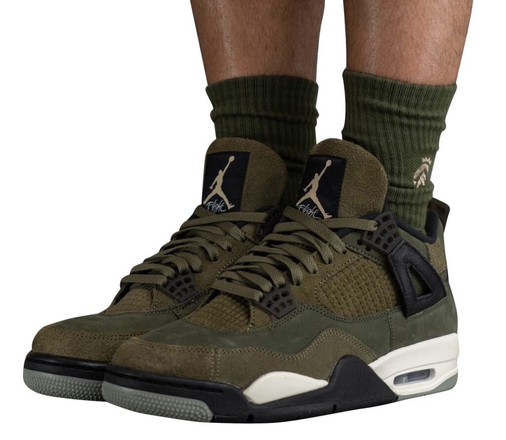 AJ4 Craft Medium Olive