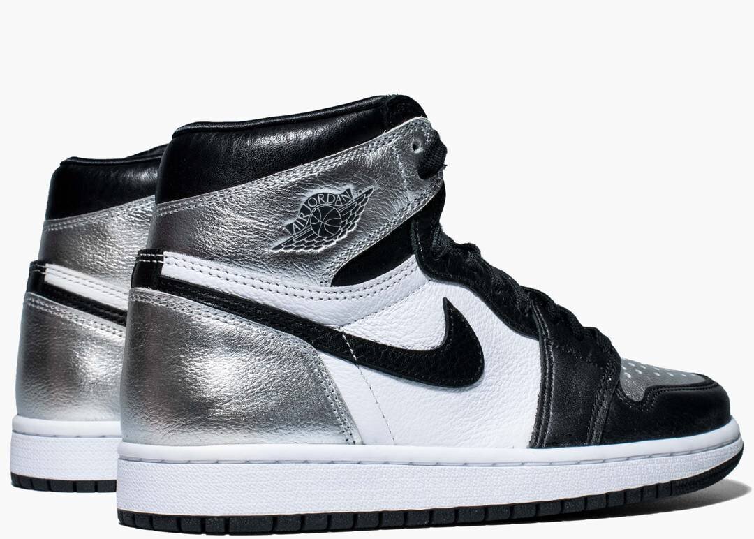 AJ1 Retro High Silver Toe - Image 2