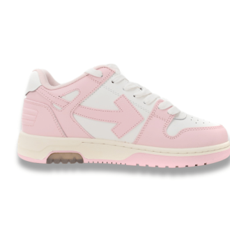 Women's Off-White Out Of Office 'OOO' Pink White