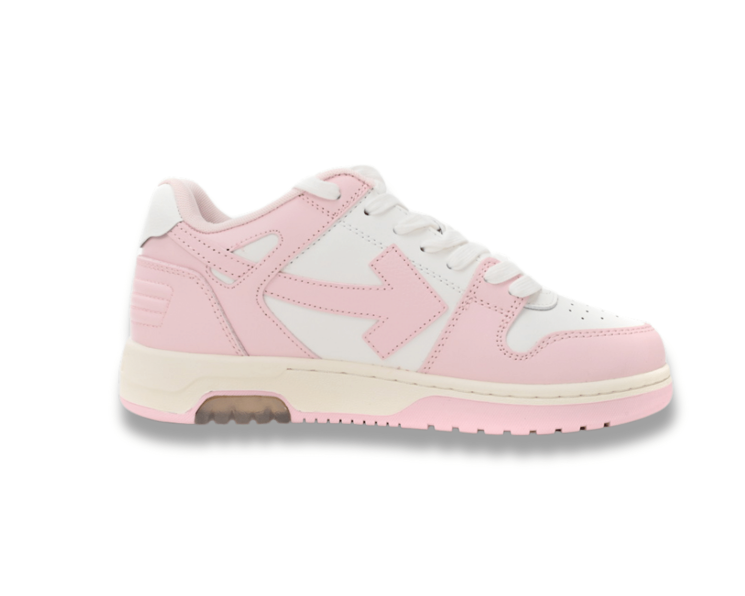 Women's Off-White Out Of Office 'OOO' Pink White
