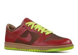 Dunk Low 1-Piece Laser Varsity Red Chartreuse - Image 2