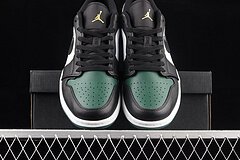 AJ1 Low Green Toe - Image 2
