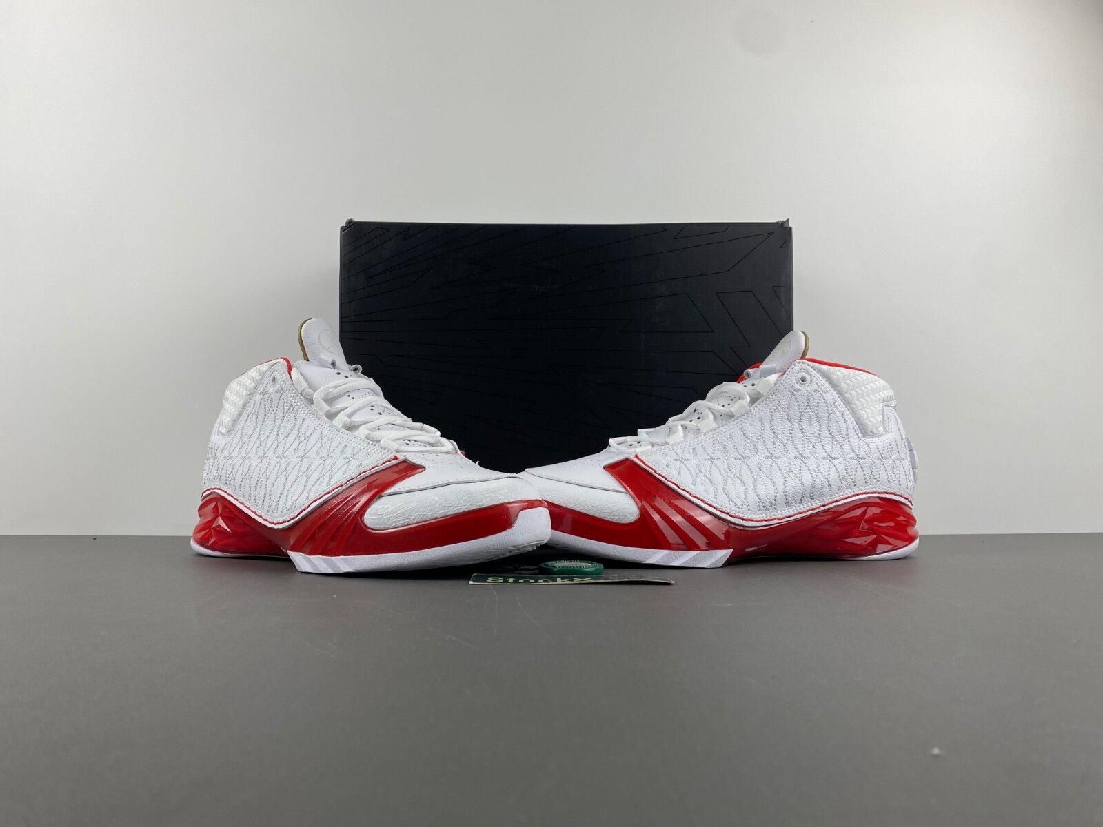 AJ23 White Varsity Red - Image 5