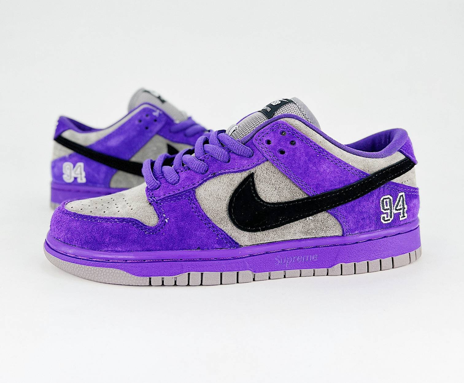 Supreme x SB Dunk Low Pack Purple - Image 4