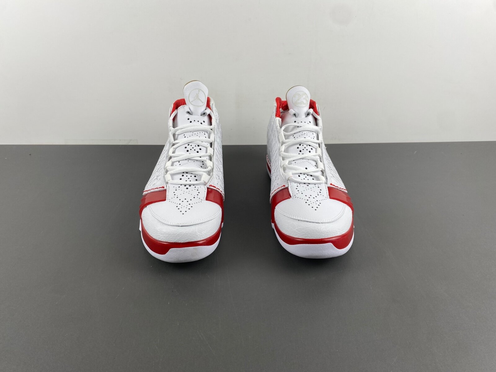 AJ23 White Varsity Red - Image 9