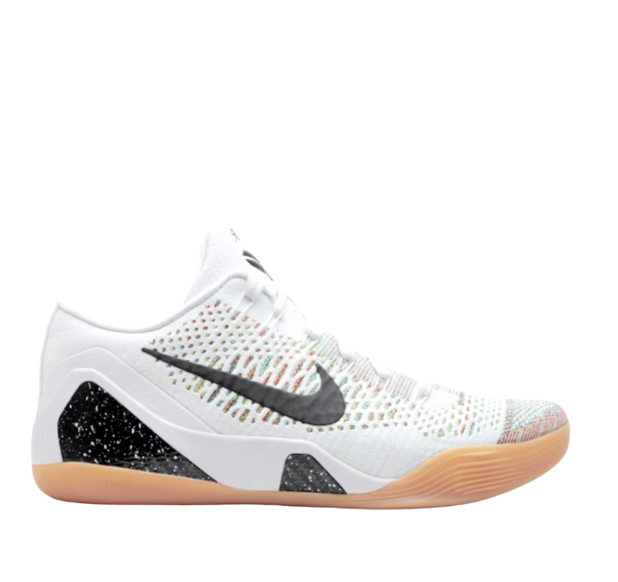 Kobe 9 Elite Premium Low HTM Milan White Multi-Color