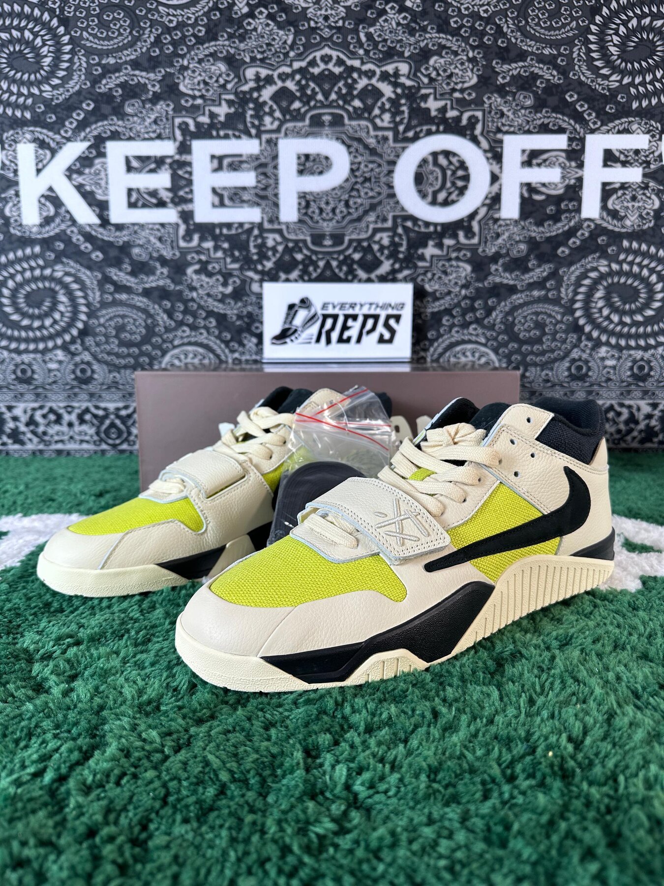 Jumpman Jack TR TS Bright Cactus - Limited Edition Sneaker - Image 4