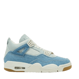 AJ4 Denim “Worn Blue”