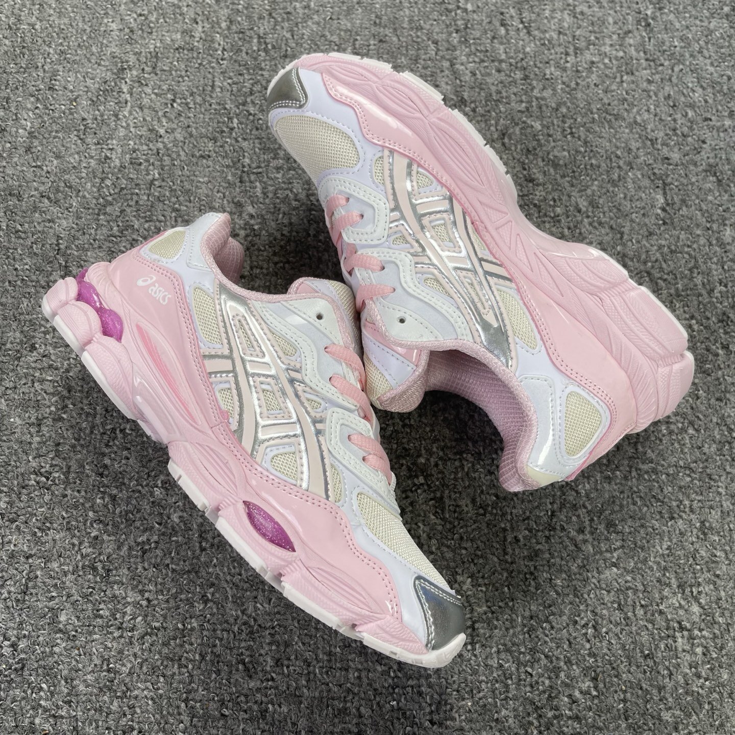 ASICS Gel-NYC Kicki Yang Zhang Pink Cream Pure Silver - Image 10