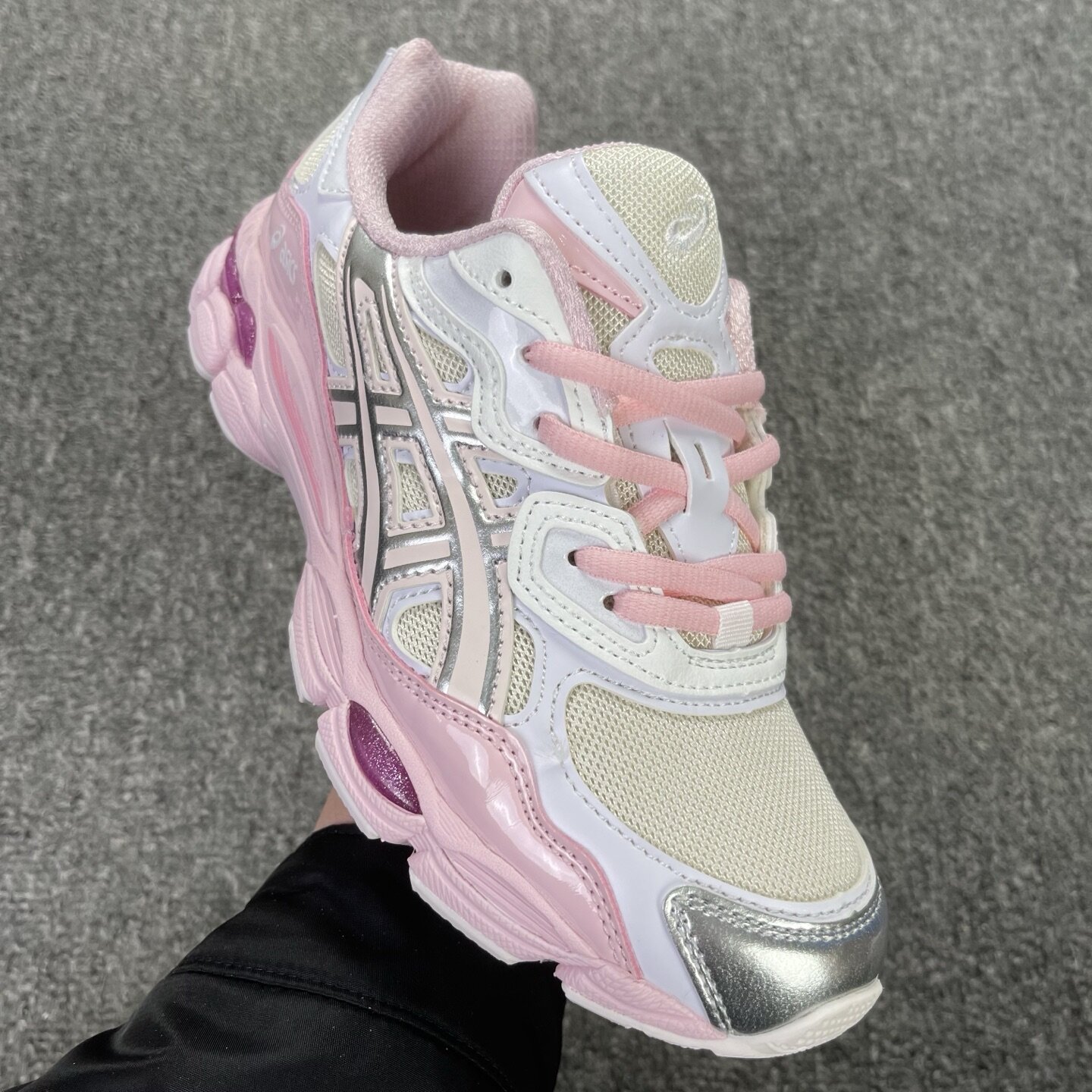 ASICS Gel-NYC Kicki Yang Zhang Pink Cream Pure Silver - Image 6