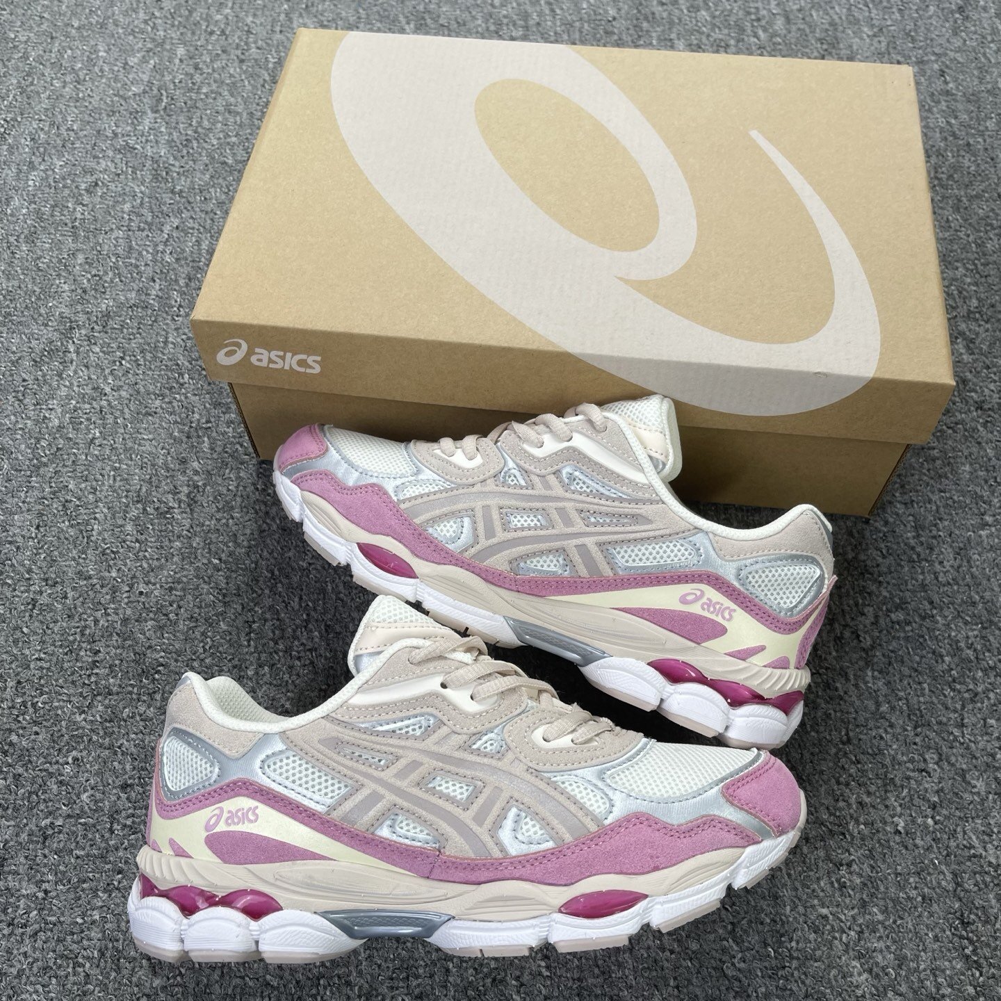 ASICS Gel-NYC Cream Mineral Beige Pink - Image 2