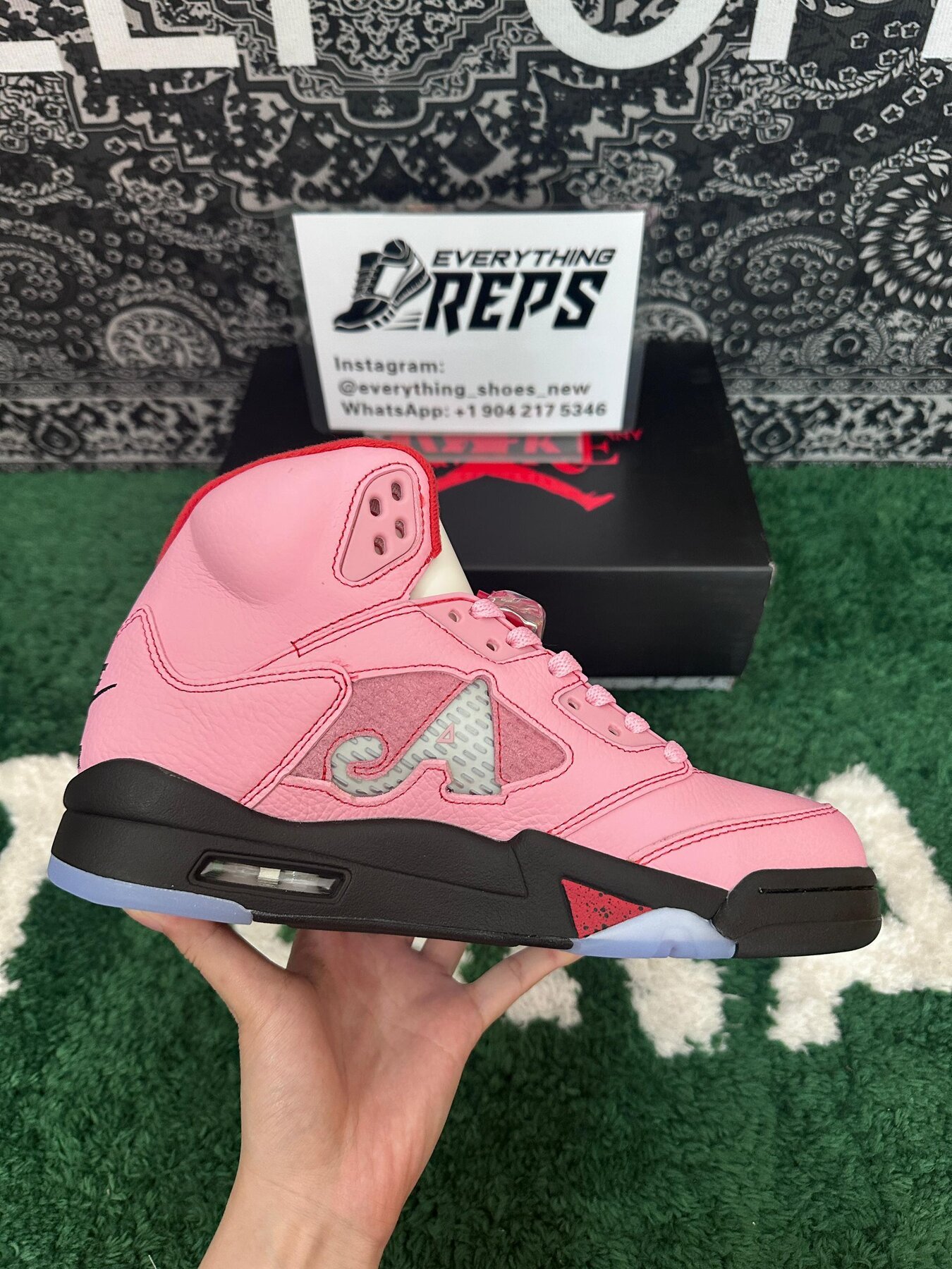 Awake NY x AJ5 SP Arctic Pink - Image 7