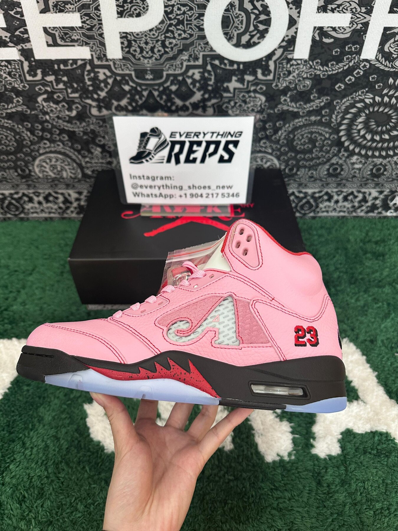 Awake NY x AJ5 SP Arctic Pink - Image 6