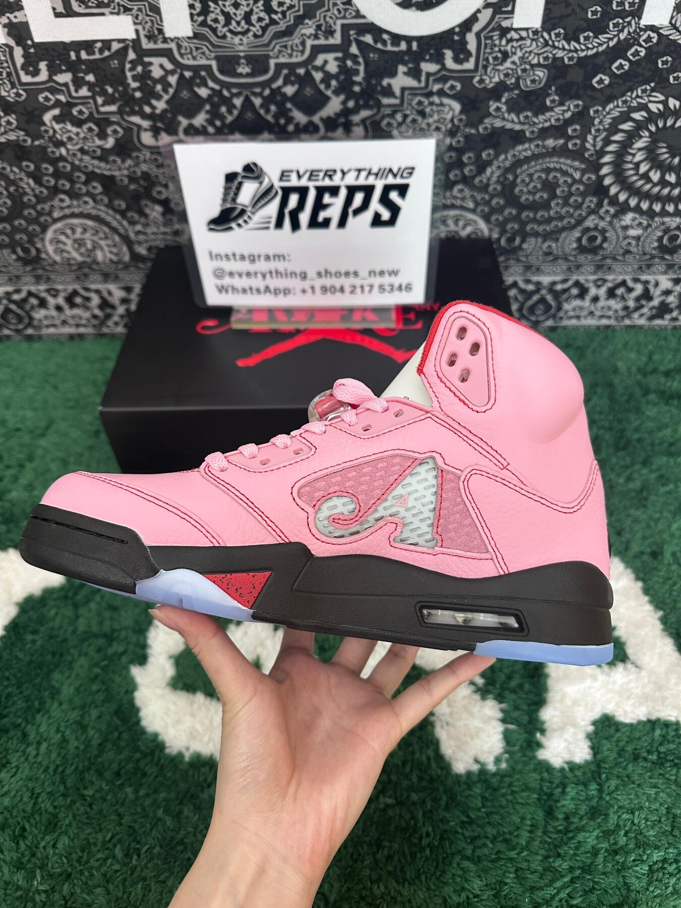 Awake NY x AJ5 SP Arctic Pink - Image 4