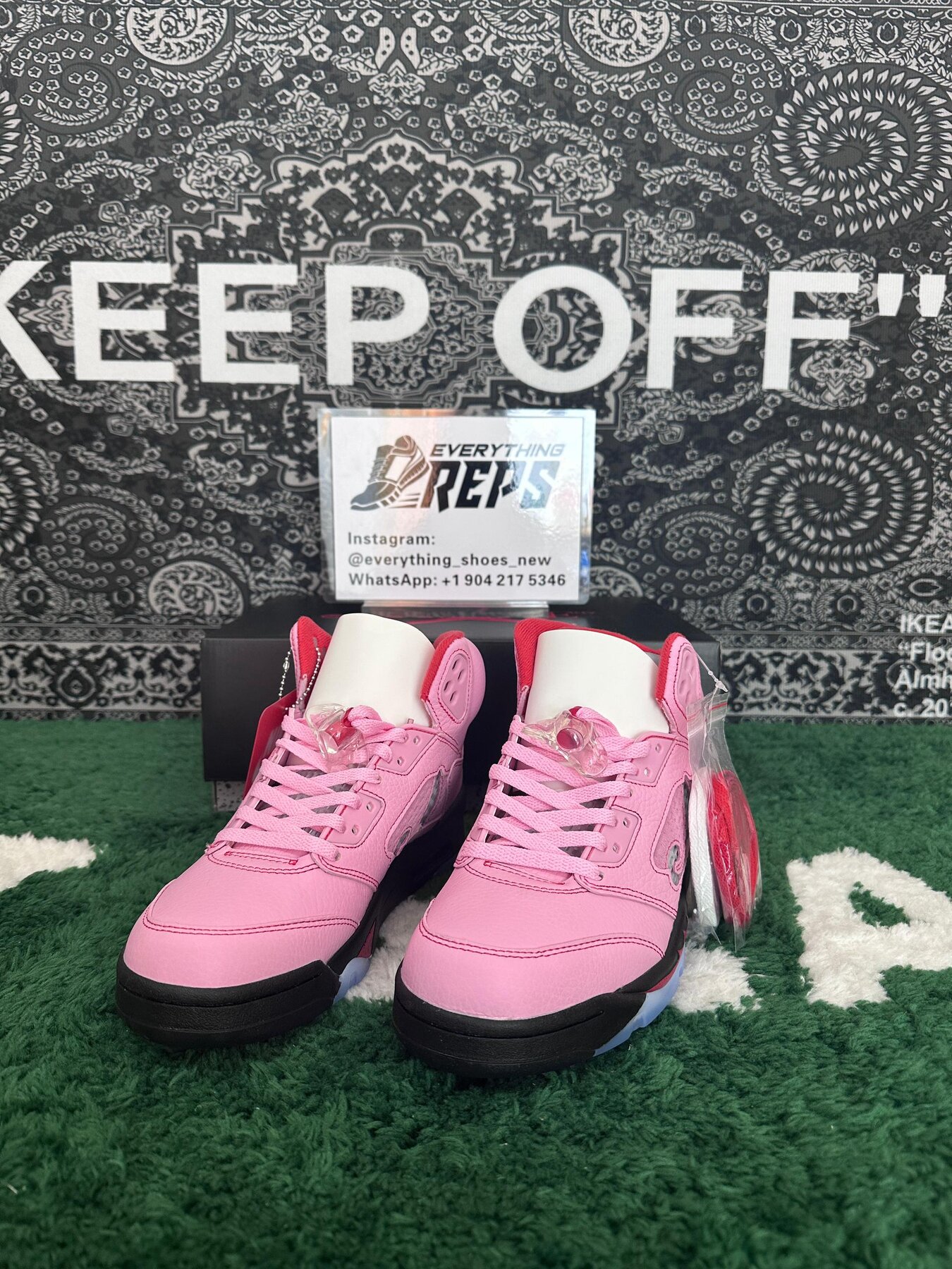 Awake NY x AJ5 SP Arctic Pink - Image 2