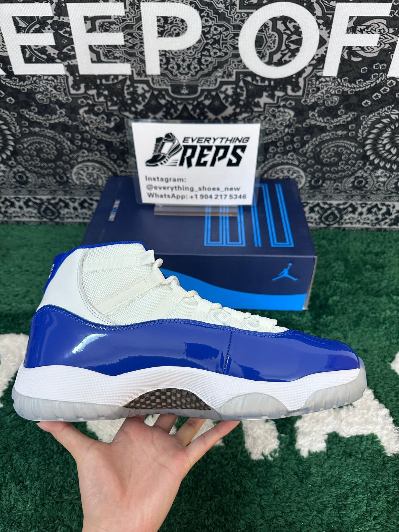 AJ11 Royal Blue - Image 8