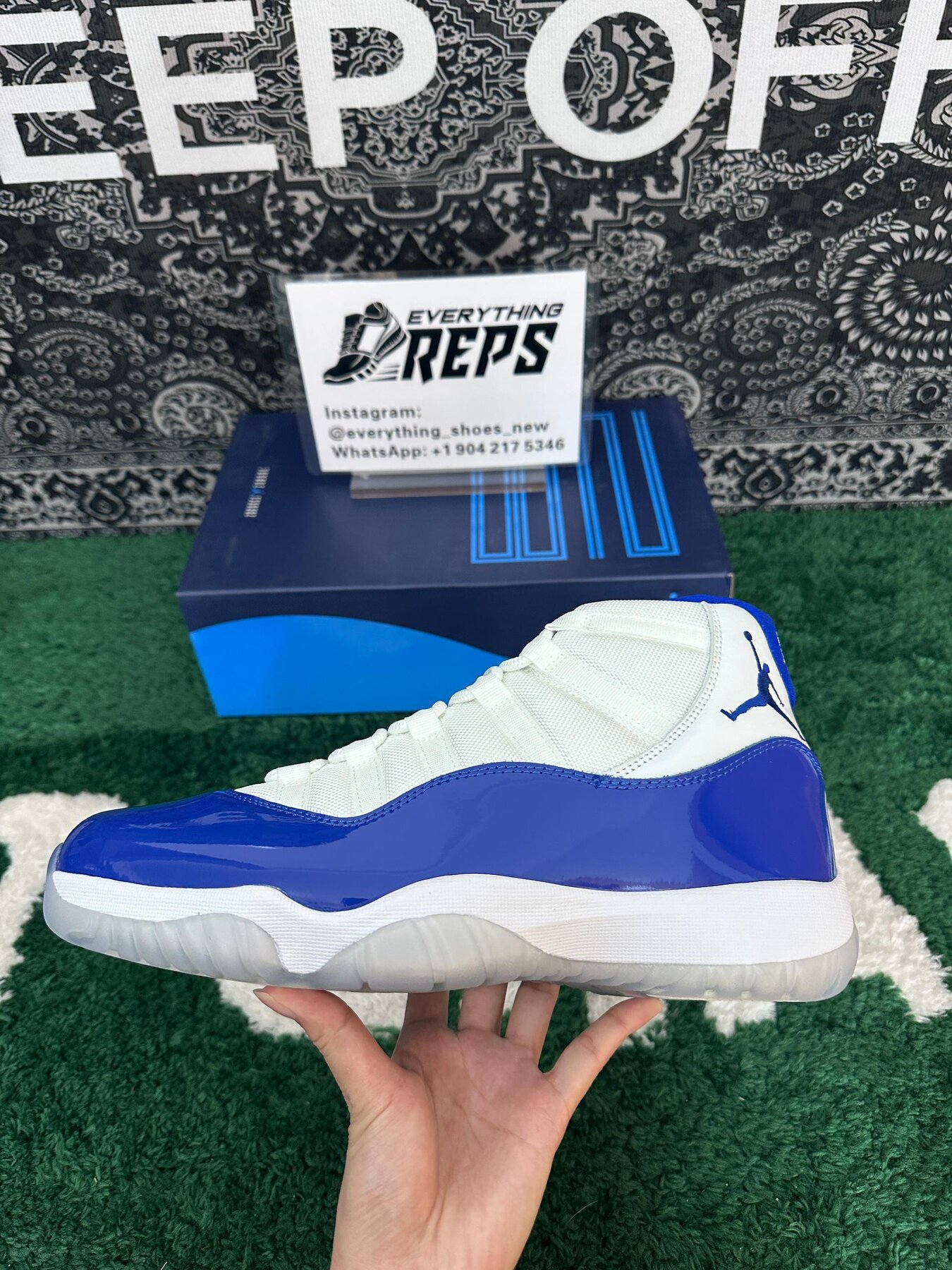 AJ11 Royal Blue - Image 7