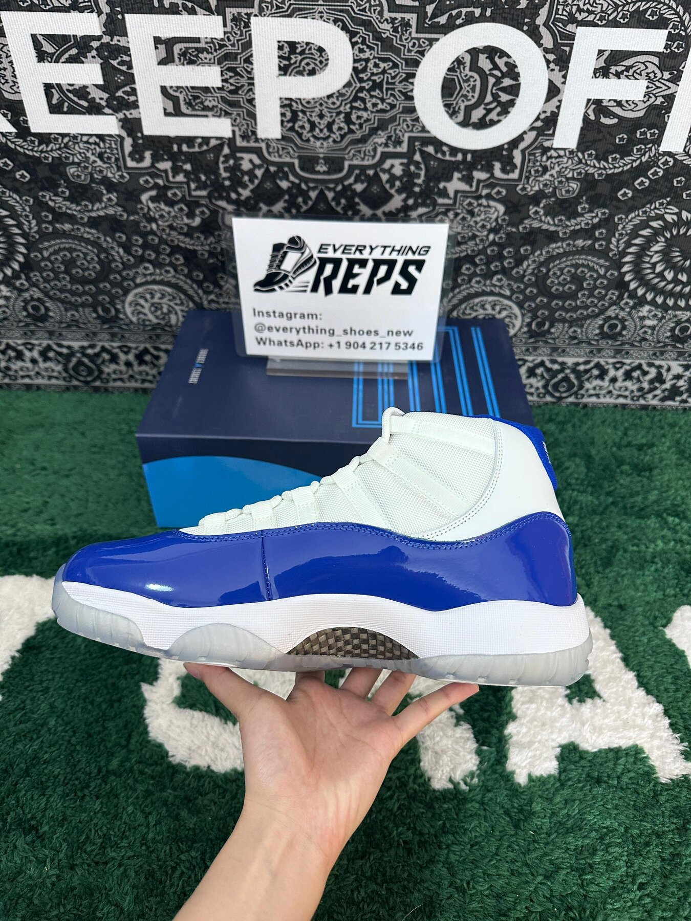 AJ11 Royal Blue - Image 6