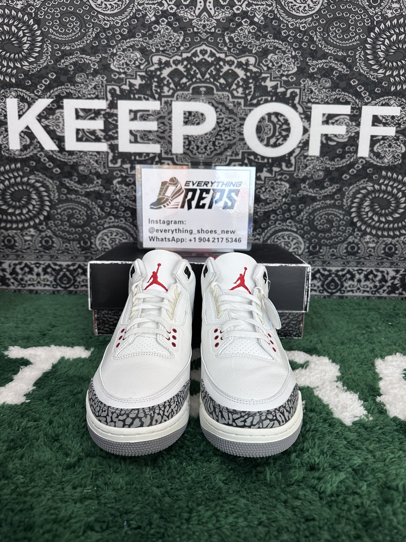 AJ3 Retro White Cement Reimagined - Image 4