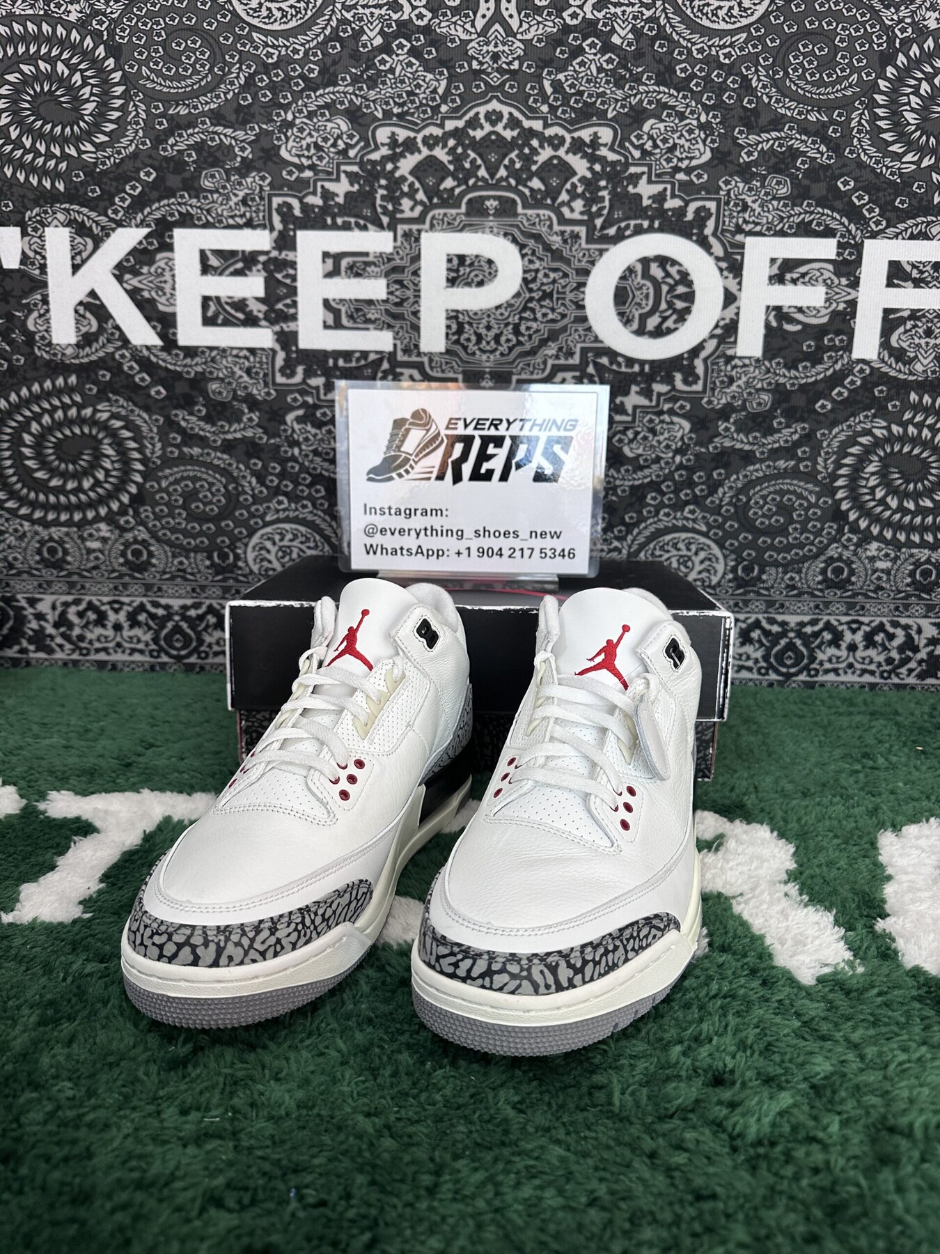 AJ3 Retro White Cement Reimagined - Image 5