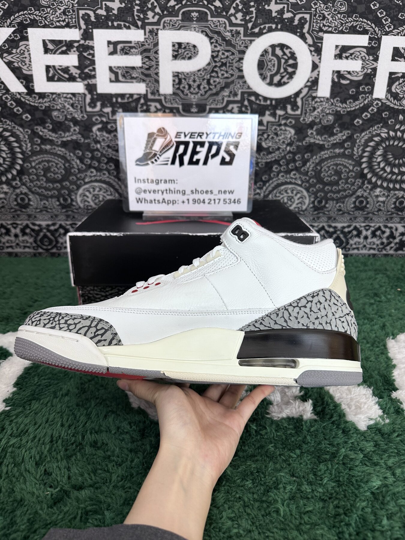 AJ3 Retro White Cement Reimagined - Image 7