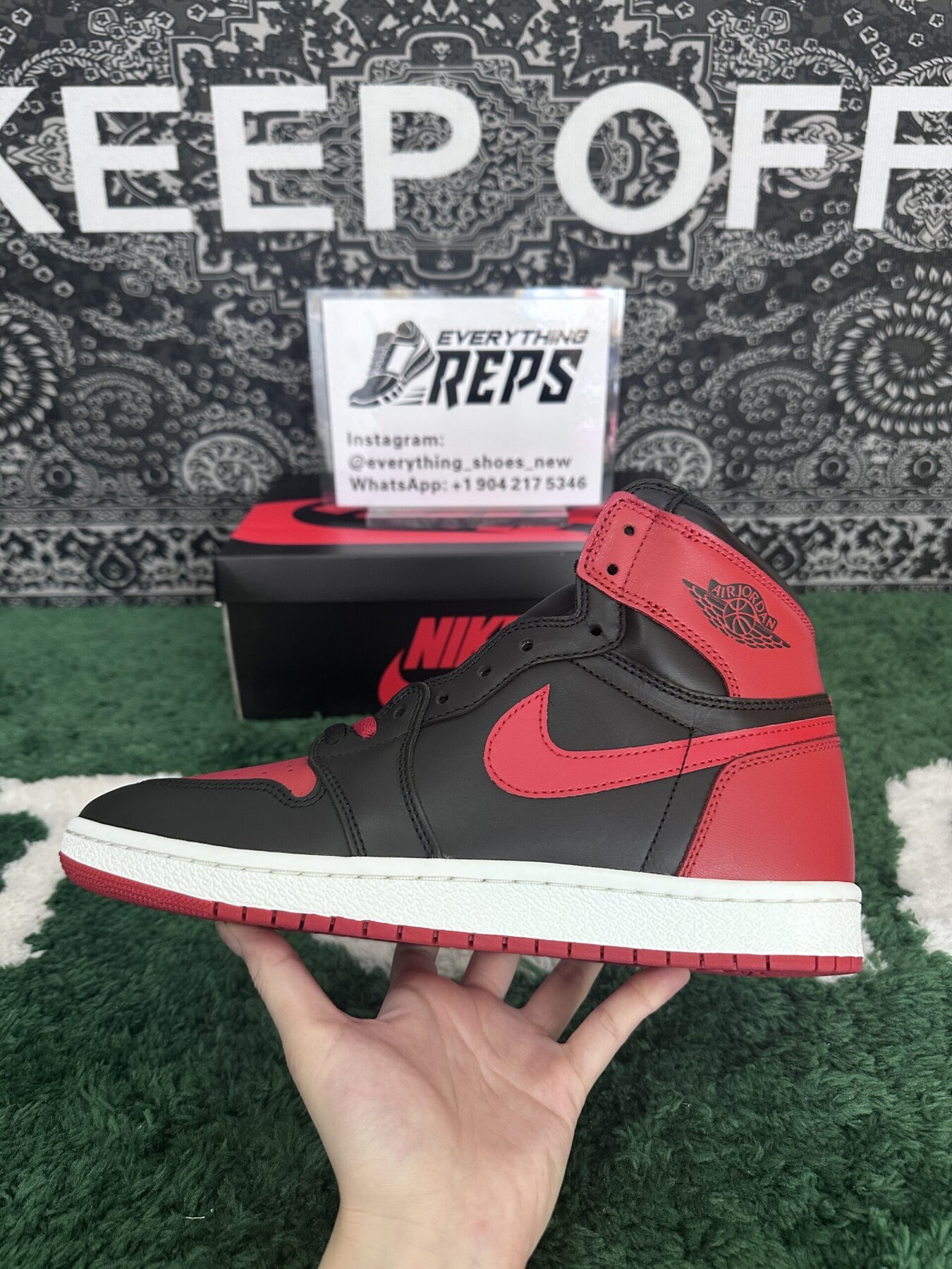 AJ1 High ’85 “Bred” - Image 3