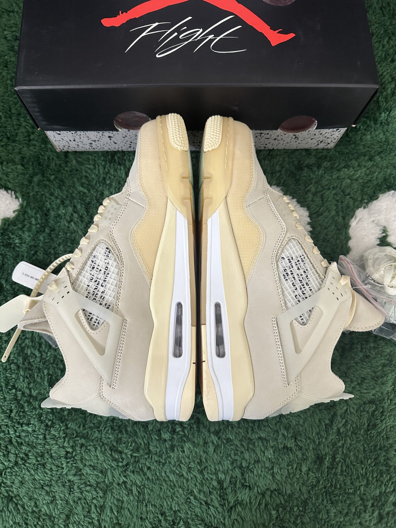 AJ4 Retro Off-White Sail - Image 2