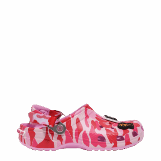 Crocs Classic Clog A Bathing Ape ABC Camo Pink