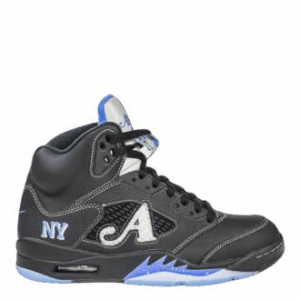 AJ5 x Awake NY Black/Racer Blue